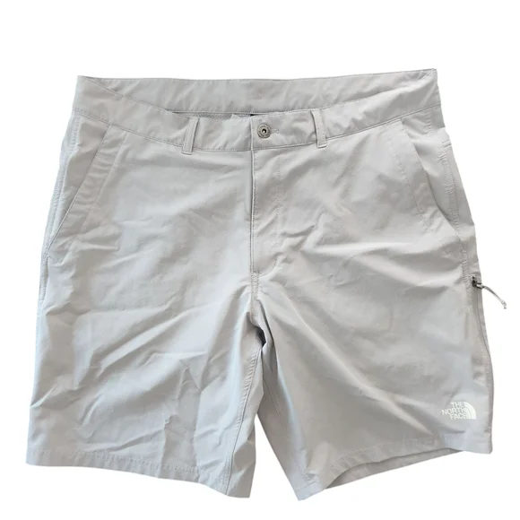 The North Face Men's Size 38 Meld Grey Rolling Sun FlashDry Shorts - Picture 10 of 13